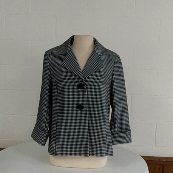 Ladies black and white Sweet Suit, Jacket, Sz 14 - Picture 5 of 5
